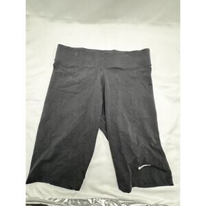 NIKE DRI-FIT Size S Womens Black High Rise Stretch Waist Shorts NWT workout Run